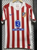2025-26 ATM Home GRIEZMANN #7 Print Photo Number Fans Soccer Jersey
