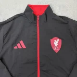 2025-26 LIV Red & Black Double Sided Windbreaker (双面风衣)