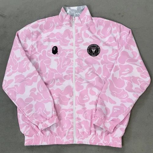 2025-26 Inter Miami Gray & Pink Double Sided Windbreaker (双面风衣)