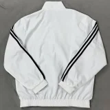2025-26 RMA White & Dark gray Double Sided Windbreaker (双面风衣)