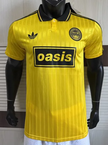 2025 Ad Oasis Joint Edition #25 Player Version Yellow Polo Short Sleeve