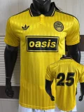 2025 Ad Oasis Joint Edition #25 Player Version Yellow Polo Short Sleeve