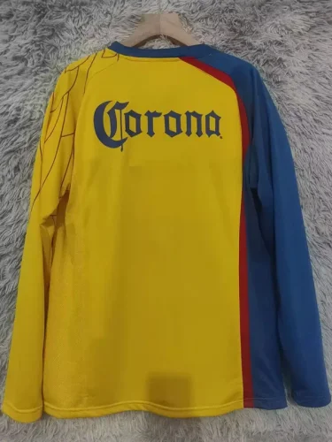 2007-2008 Club America Home Long Sleeve Retro Soccer Jersey (长袖)