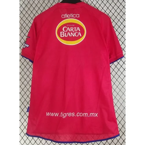 2001-2002 Tigres UANL Red Retro Soccer Jersey