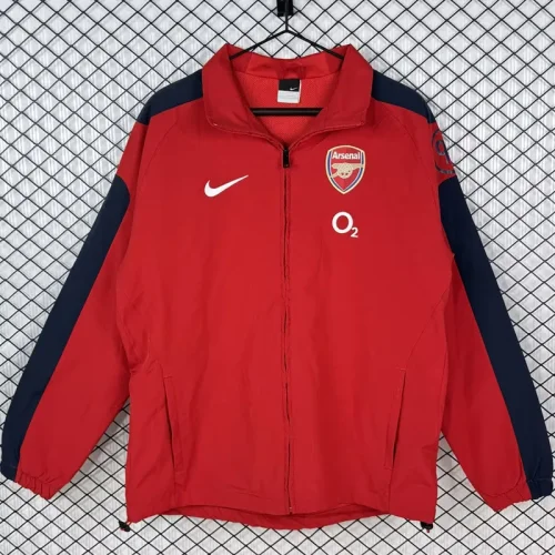 2004-2005 ARS Red Retro Windbreaker
