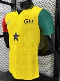 2025 Ghana Yellow Special Edition Player Version Soccer Jersey