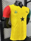 2025 Ghana Yellow Special Edition Player Version Soccer Jersey