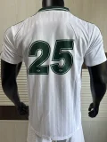 2025 Ad Oasis Joint Edition #25 Player Version White Polo Short Sleeve (绿边)