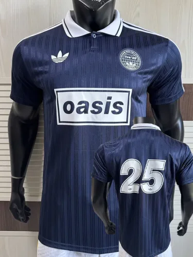 2025 Ad Oasis Joint Edition #25 Player Version Royal Blue Polo Short Sleeve (宝蓝)