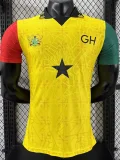2025 Ghana Yellow Special Edition Player Version Soccer Jersey