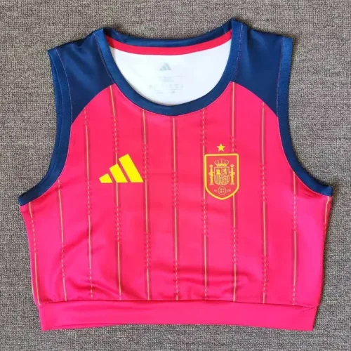 2026-27 Spain Home Women Yoga Vest (女)