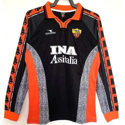 1998-1999 Roma Third Long Sleeve Retro Soccer Jersey (长袖)