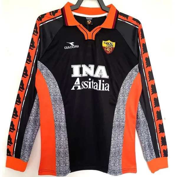 1998-1999 Roma Third Long Sleeve Retro Soccer Jersey (长袖)