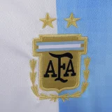 2018 Argentina Home Retro Soccer Jersey