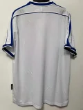 1998 Brazil White Retro Soccer Jersey