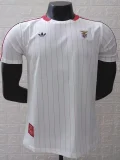 2025-26 Benfica White Casual Edition Player Version Training shirts
