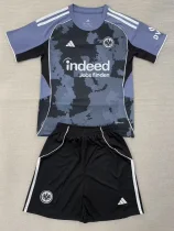 2025-26 Frankfurt Third Kids Soccer Jersey