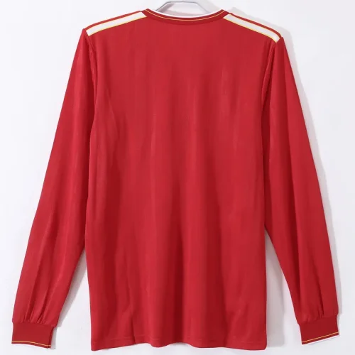 1986-1987 LIV Home Long Sleeve Retro Soccer Jersey (长袖)