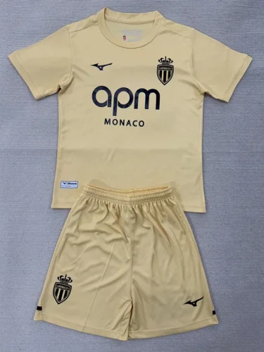 2025-26 Monaco Third Kids Soccer Jersey