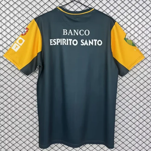 2002-2003 Sporting Lisbon Dark Green Retro Training shirts (深绿)