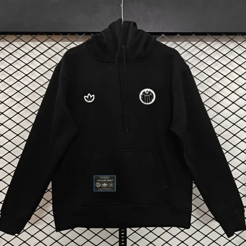 2025-26 Newcastle Black Hoody 黑色(加绒)