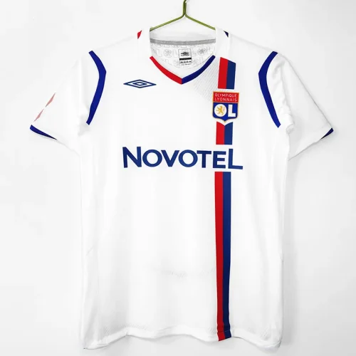 2008-2009 Lyon Home Retro Soccer Jersey