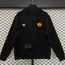 2025-26 Man Utd Black Hoody 黑色(加绒)