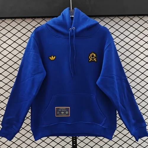 2025-26 Club America Fancy blue Hoody 彩蓝色(加绒)