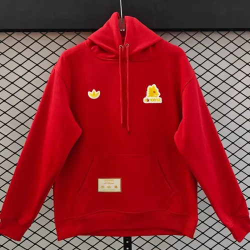2025-26 Roma Red Hoody 红色(加绒)