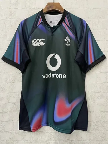 2026 Ireland Black Green Rugby Jersey