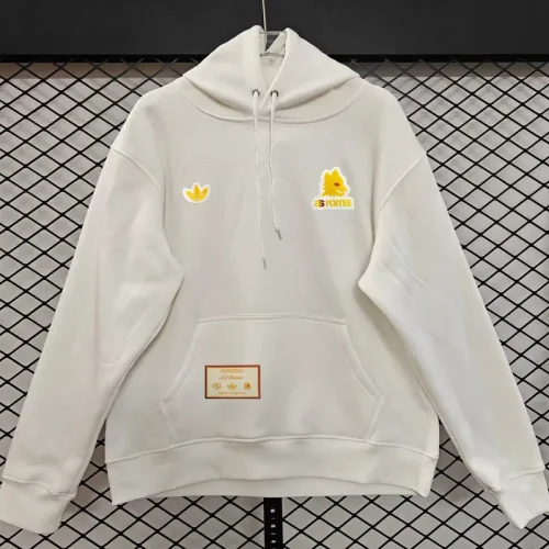 2025-26 Roma White Hoody 白色(加绒)