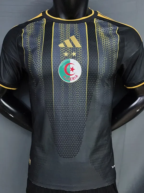 26-27 Algeria Black Player Version Training shirts (金边)