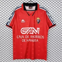 1995-1996 Osasuna Home Retro Soccer Jersey