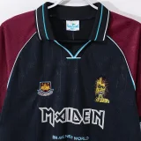 1999 West Ham Iron Maiden Home Retro Soccer Jersey