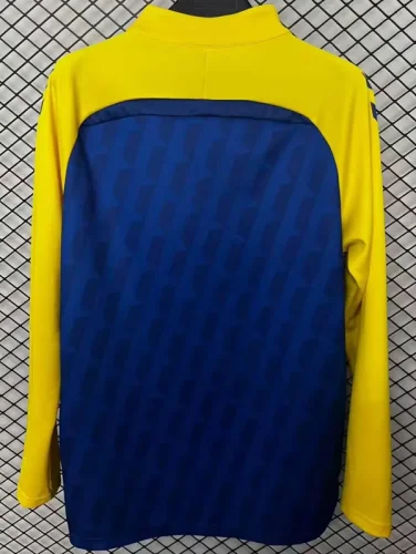2025-26 Las Palmas Blue Half Pull Sportswear Top #半拉上衣