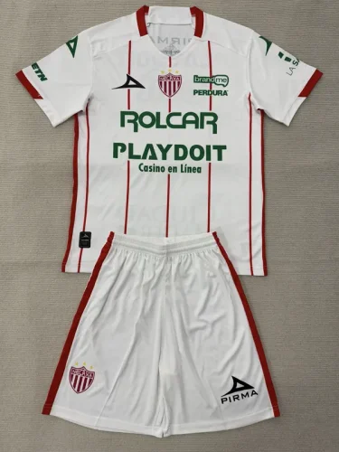 2025-26 Necaxa Home Kids Soccer Jersey
