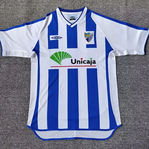 2001-2002 Malaga Home Retro Soccer Jersey (带章)