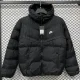 2025-26 LT871 NK Black Hooded Cotton Coat #棉衣