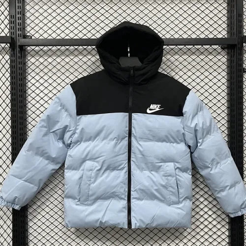 2025-26 XD9901 NK Black Green Hooded Cotton Coat #棉衣