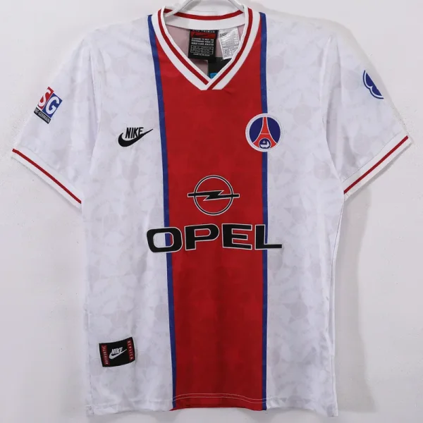 1995-1996 PSG Paris Away Retro Soccer Jersey