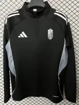 2025-26 Granada Black Half Pull Sportswear Top #半拉上衣 2025-26 Granada Black Half Pull Sportswear Top #半拉上衣
