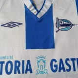2003-2004 Alaves Home Retro Soccer Jersey