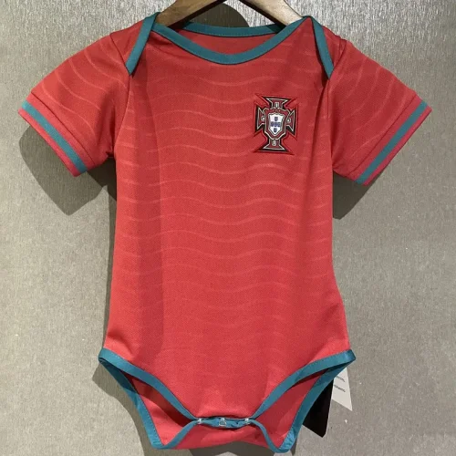 2026-27 Portugal Home Baby Infant Crawl Suit