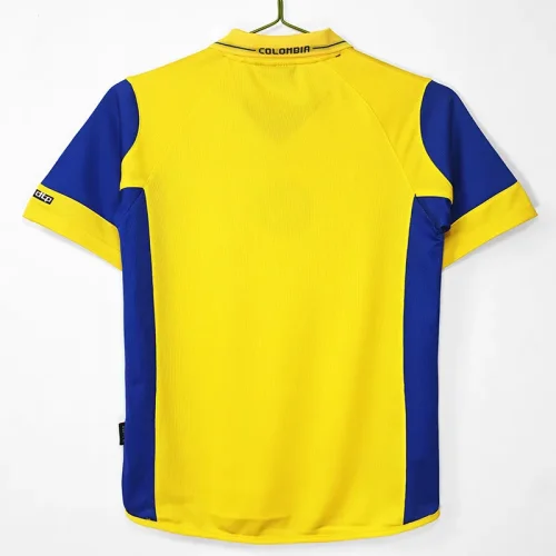 2003-2005 Colombia Home Retro Soccer Jersey