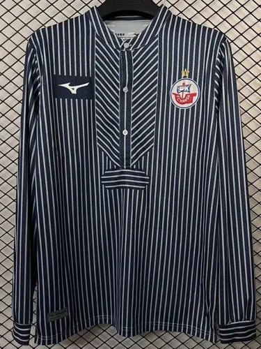 2025 Hansa Rostock 60th Anniversary Long Sleeve Soccer Jersey (长袖)