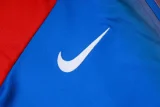 2025-26 PSG Blue Red Kids Half Pull Tracksuit #E25188(童装)(半拉链)