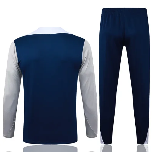 2025-26 TOT Royal blue Kids Half Pull Tracksuit #E25184(童装)(半拉链)