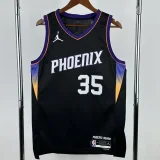 2025-26 SUNS DURANT #35 Black Top Quality Hot Pressing NBA Jersey