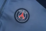 2025-26 PSG Gray Kids Half Pull Tracksuit #E25175(童装)(半拉链)