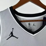 2025-26 SA Spurs WEMBANYAMA #1 Grey Top Quality Hot Pressing NBA Jersey